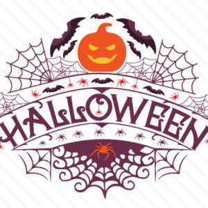 Halloween design — “Happy Haunting” SVG for festive party and craft projects