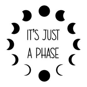 It’s Just a Phase - SVG for funny Halloween crafts and gifts
